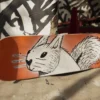 CUSTOM SQUIRREL PLACENTA GSCSK8 deck 8.5 inch WITH CLEAR GRIPTAPE - Image 2