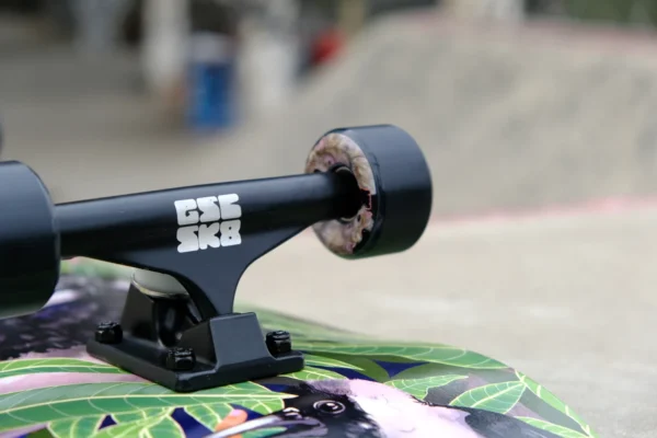 GSCSK8 black trucks on the MURDER complete