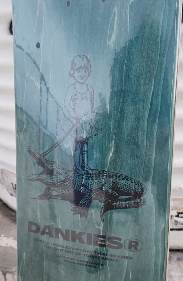 DANKIES outcry deck DARK GREEN 8 inch - Image 2